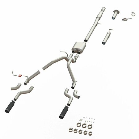 SPEEDFX EXHAUST SYSTEM, CAT-BACK EXHAUST SYSTEM SILVERADO 50100